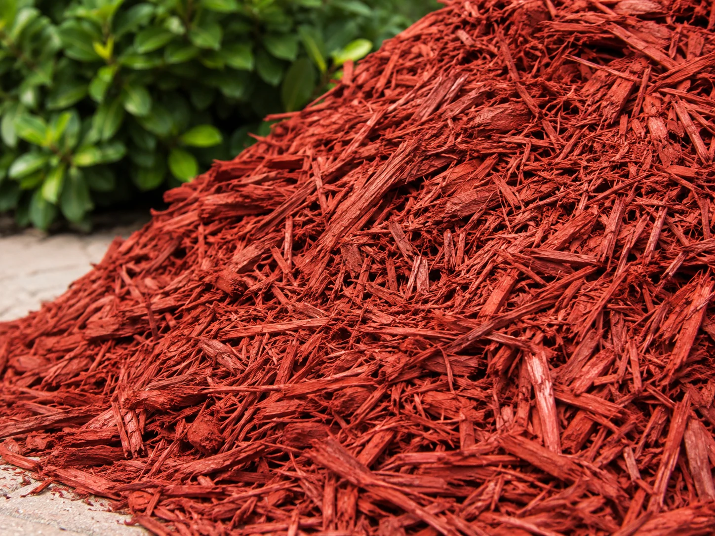 Red mulch